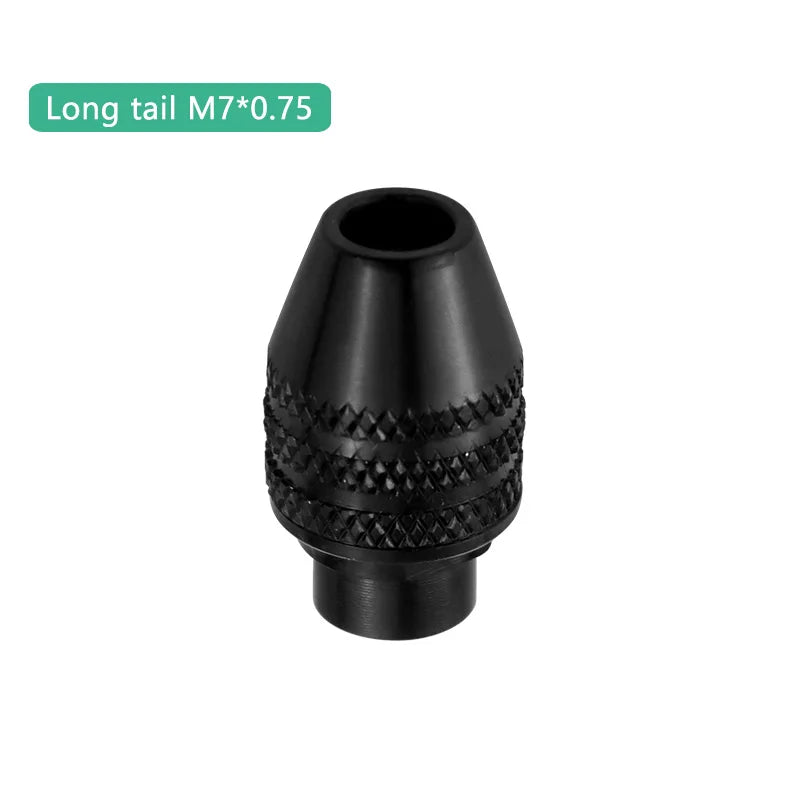 JIGONG chuck for tools M7x0.75 M8x0.75 chuck Universal mini grinding chuck 0.3 x3.2 mm collet adjustable electric grinding