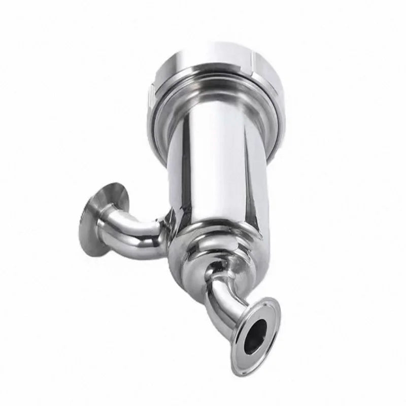 Sanitary grade 316 stainless steel Y-type filter, angle filter, threaded filter, quick installation, polished