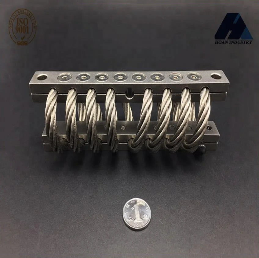 Sensor Antenna Launcher Engine Aerospace Trailer Shock Vibration Insulation JGX-0648D-33A Stainless Steel Wire Rope Isolator