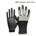 Ultrathin Electrician Insulating Gloves Withstanding Voltage 400V/500V Rubber Touch Screen Insulation Glove Industrial