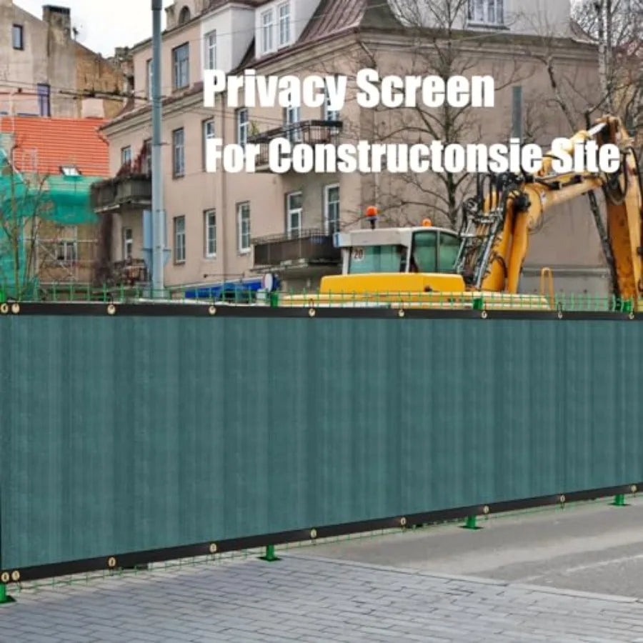 3Feet x 50Feet Privacy Fence Screen Heavy Duty Fencing Mesh Shade Cover Fencing for Outdoor Yard Wall Garden Backyard Cable Zip