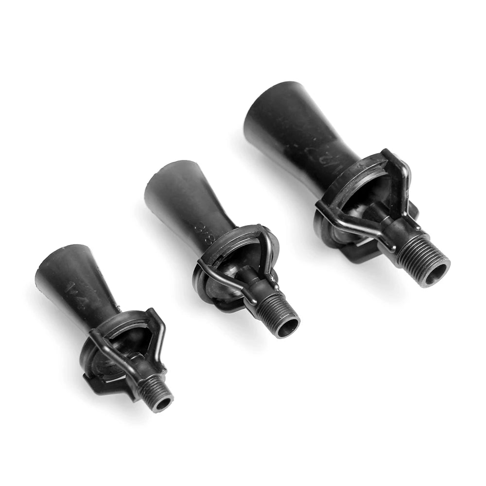 Huajue high-temperature and corrosion-resistant gravity-type 3/8-inch plastic mixing nozzle for stirring/liquid mixing