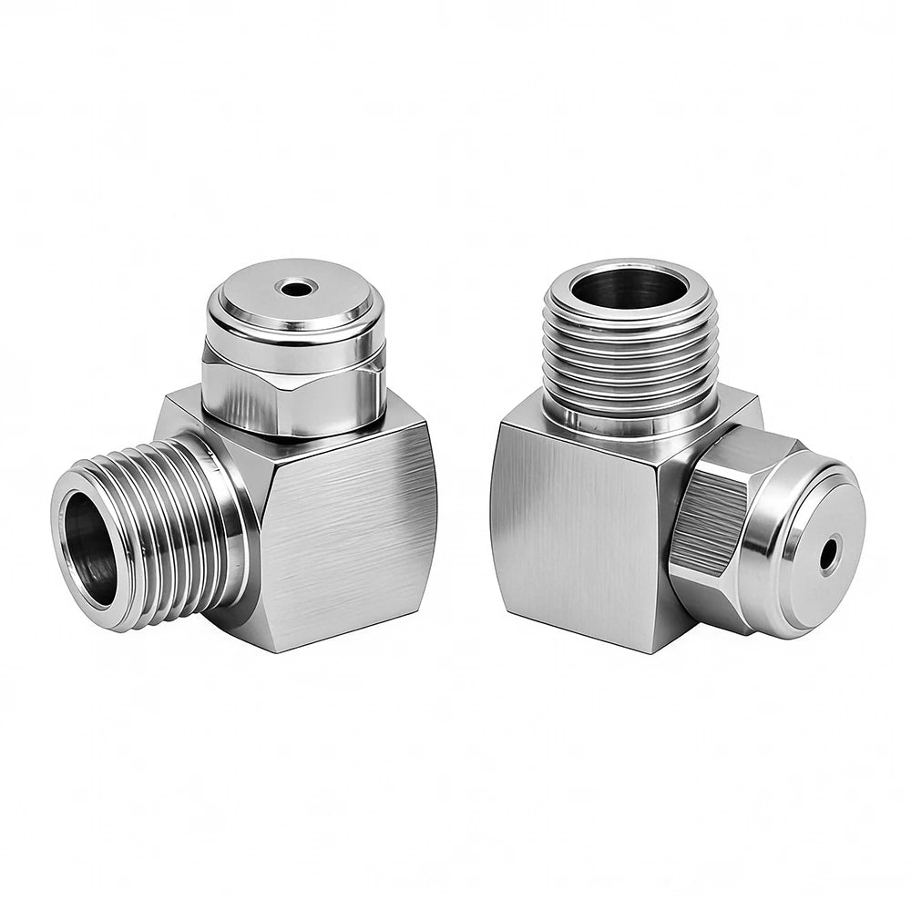 Huajue GGA series 1/2-inch male conn stainless steel corner type full cone nozzle for fire extinguishing & spray cooling
