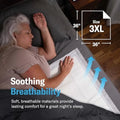 Chucks MAX+ Hospital Bed Pads Disposable Adult 36 x 36 Soft Breathable Incontinence Pads - XXX-Large Chux Pee Pads for Elderly
