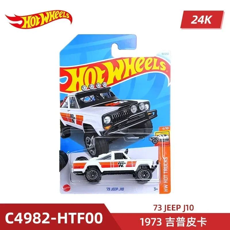 2024 C4982 Case K Original Hot Wheels 1/64 Miniatures Cars Hoteelws Model Car Hotweheels Hotwheels Vehicle Toys Model Scale Cars
