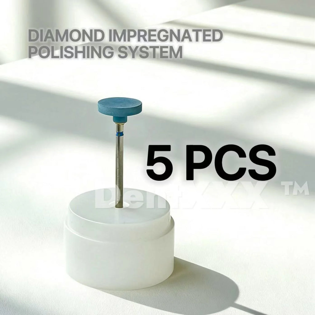Diamond Polishing Head Grit MEDIUM 2.35MM FOR FINISHING AND POLISHING