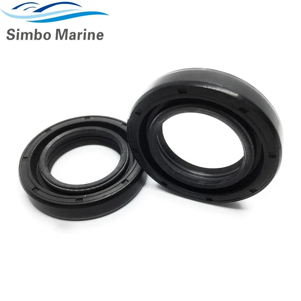 2pcs Oil Seal 93106-09014 26-82257M Compatible with Yamaha Outboard Motor Sierra 18-0267 GLM 85223