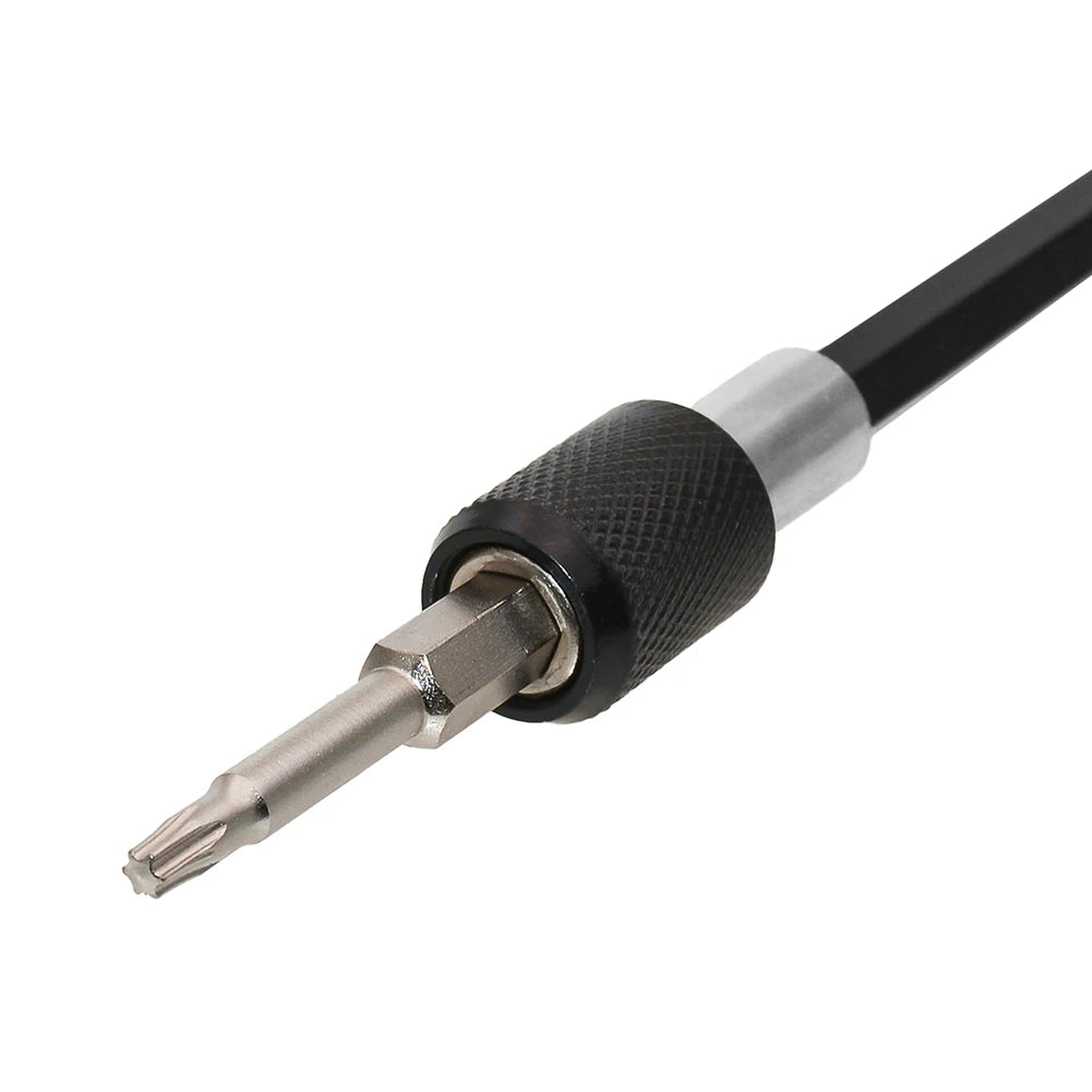 3PCS 1/4 Inch Hex Shank Quick Release Magnetic Self-locking Extension Rod Electric Drill Driver Quick Transfer Rod Extension Rod