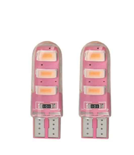 10pcs LED T10 Strobe Lights Car Lamp W5W Canbus Flashing Signal Bulbs For Car Width Light Stroboscopic Clearance Indicator 12V