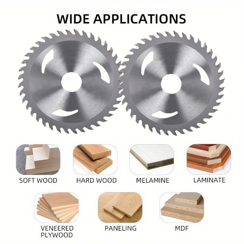 1pc 4 Inch Circular Saw Blade Wood Cutting Disc 30/40 Teeth 20mm Bore Carbide Saw Blade For Wood TCT Woodworking Cutting Disc