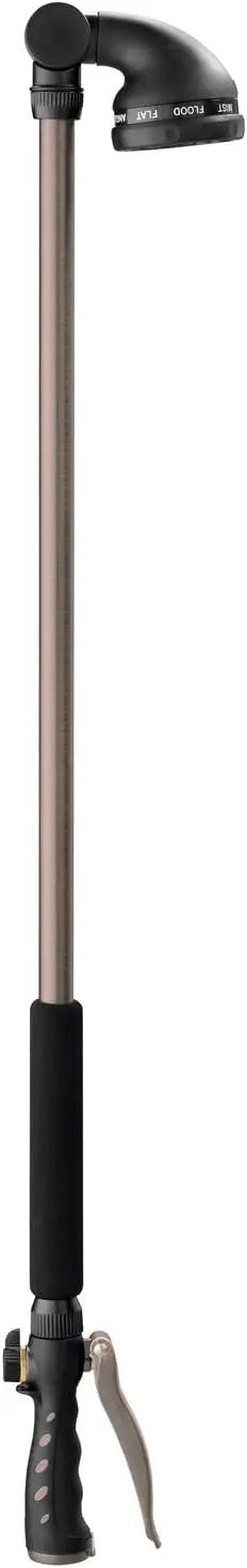 Turret Wand with Ratcheting Front Trigger and 10 Spray Patterns for Efficient Car Washing