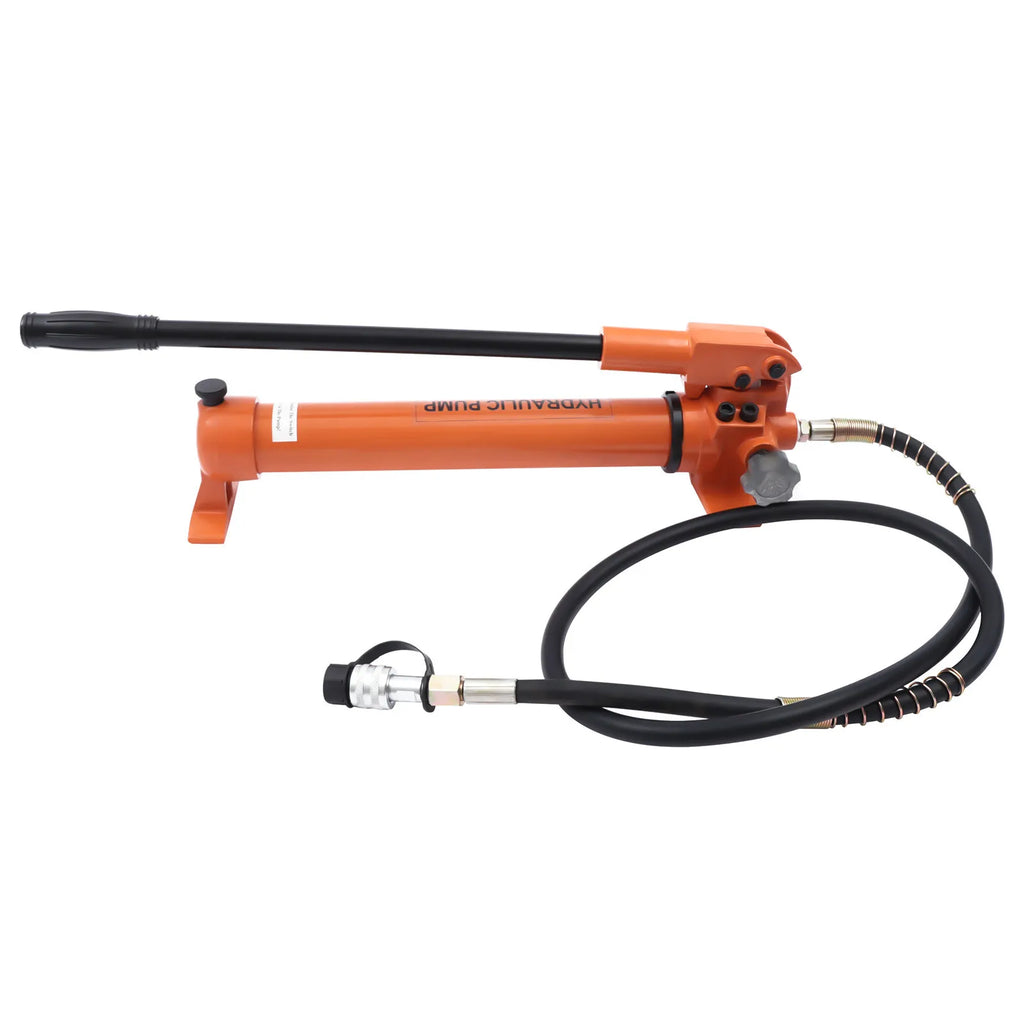 Manual Hydraulic Hand Pump Set For Industrial Use Pressure Generation 10000psi With 900CC Oil Storage