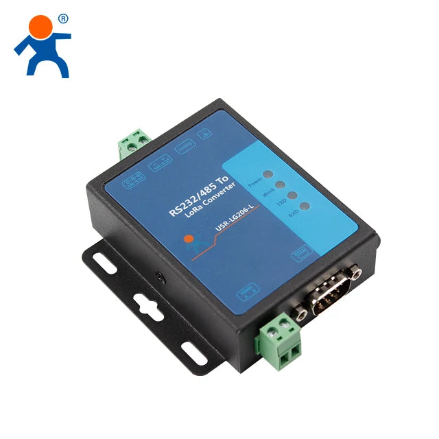 USR-LG206-H-P Serial RS232 RS485 To LoRa Converter Point To Point Mode