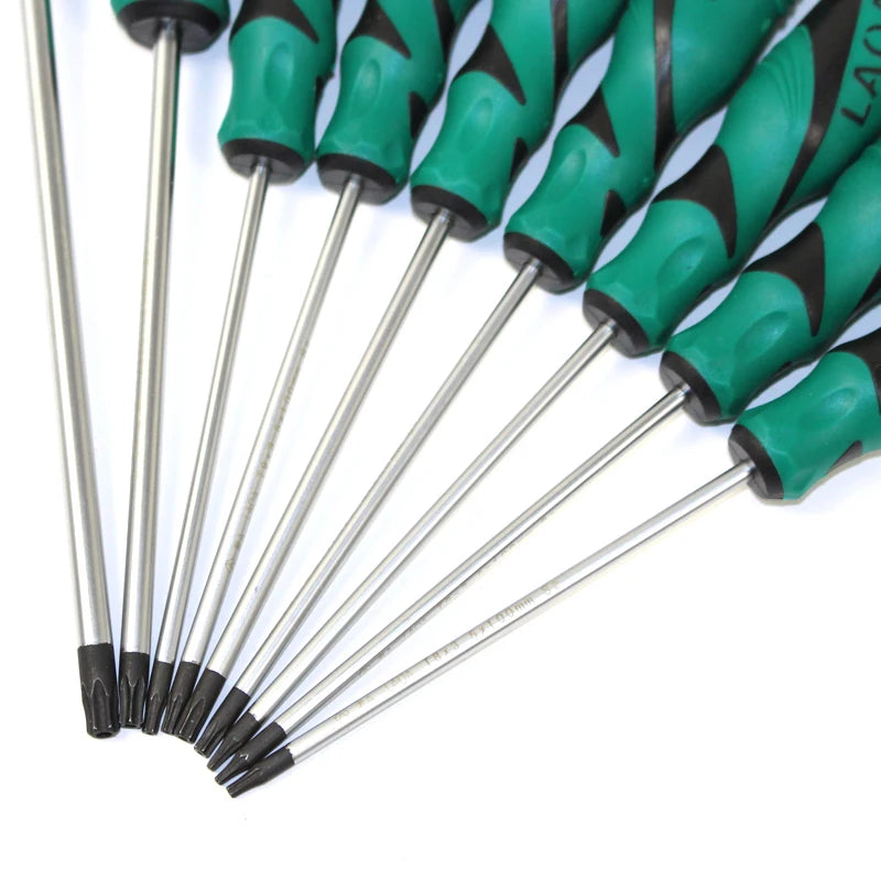 LAOA S2 Hex Torx Hexangular Screwdriver Bolt Driver Special ScrewdriversT6/T7/T8/T9/T10/T15/T20/T25/T30