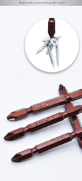 Cross pneumatic screwdriver bits, magnetic screwdriver bits, cross screw driver bits 50MMXPH2