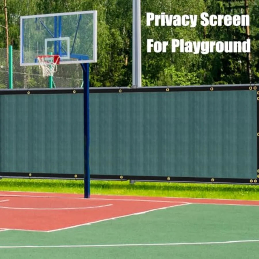 3Feet x 50Feet Privacy Fence Screen Heavy Duty Fencing Mesh Shade Cover Fencing for Outdoor Yard Wall Garden Backyard Cable Zip