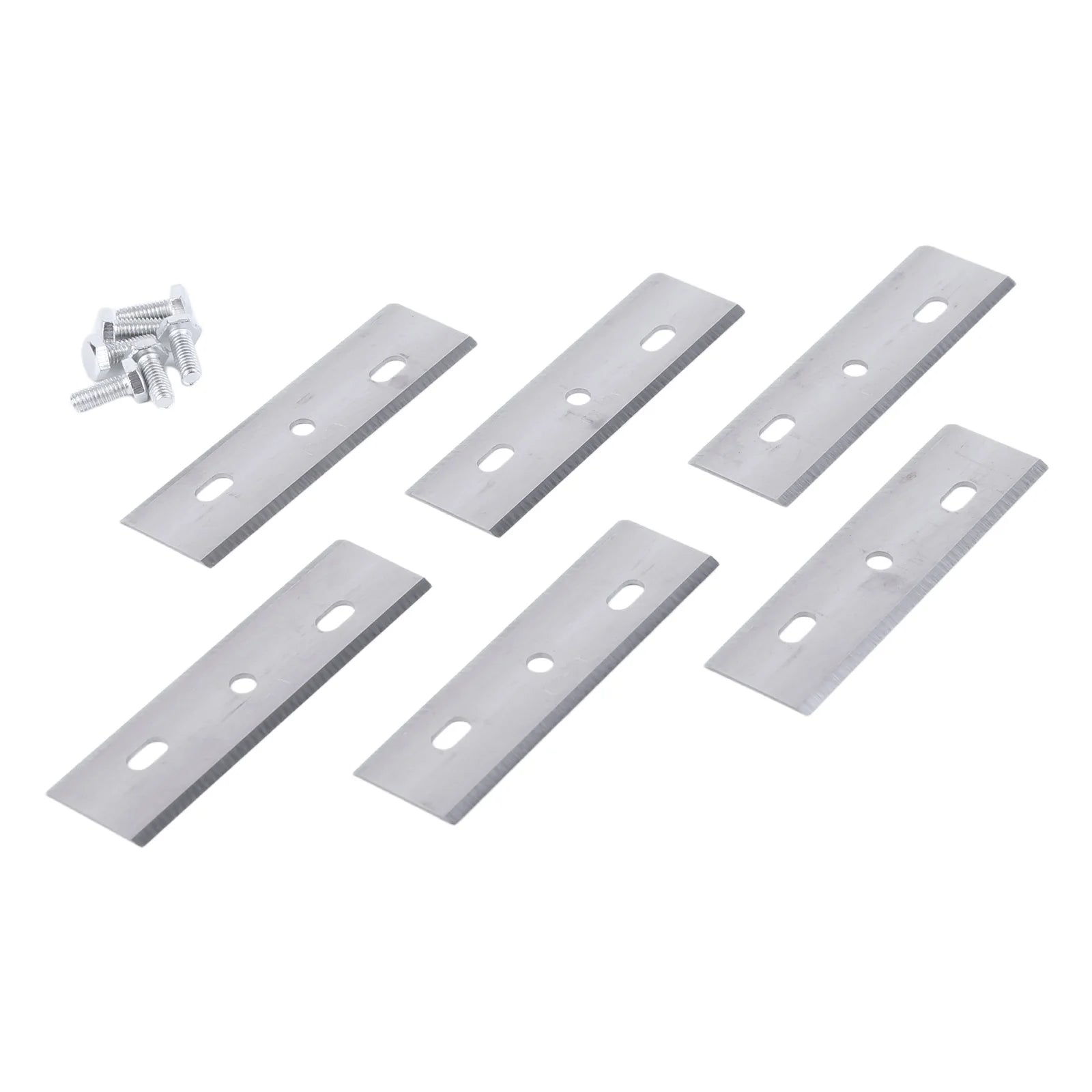 6 Pack Grass Trimmer Blade Garden Shredder Blade Chipper Knife with Screws Fit for ALKO Robolinho Lawn Mowers Replacement