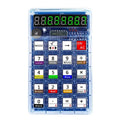 [LXYA68Z!] Calculators Soldering Projects LED Digital Tube 51 Microcontroller Control DIY Soldering Projects Green