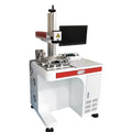 New Portle  30W Fiber lase Marking Machine Desktop Design Engraving Metal Plates Easy to Operate