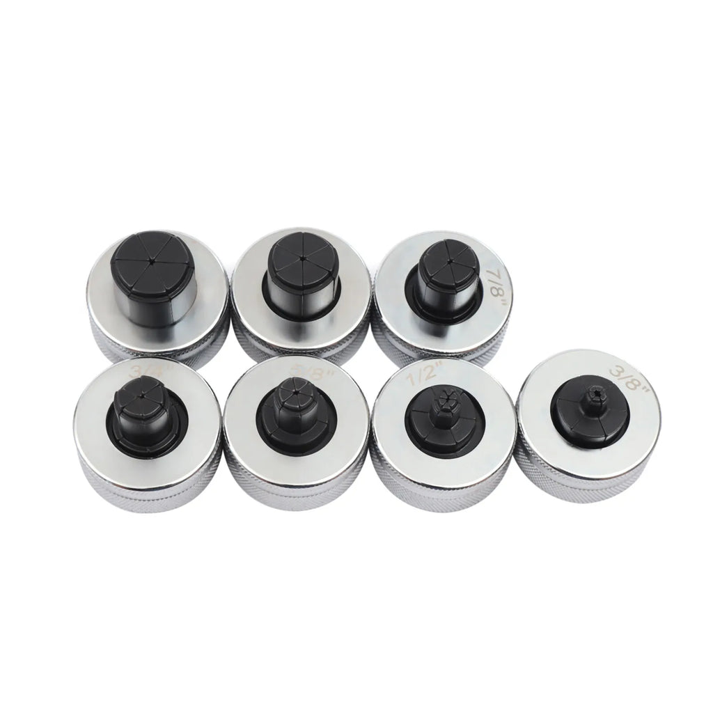 Hydraulic Tubing Expander Tool Kit For HVAC Copper Pipe Swaging 3 8 To 1 1 8 Inch Seven Lever