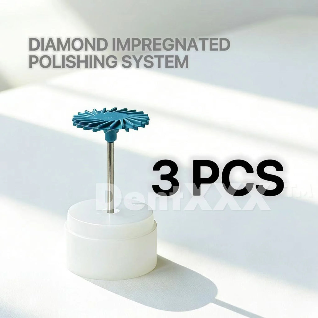 Diamond Polishing Head Grit MEDIUM 2.35MM FOR FINISHING AND POLISHING
