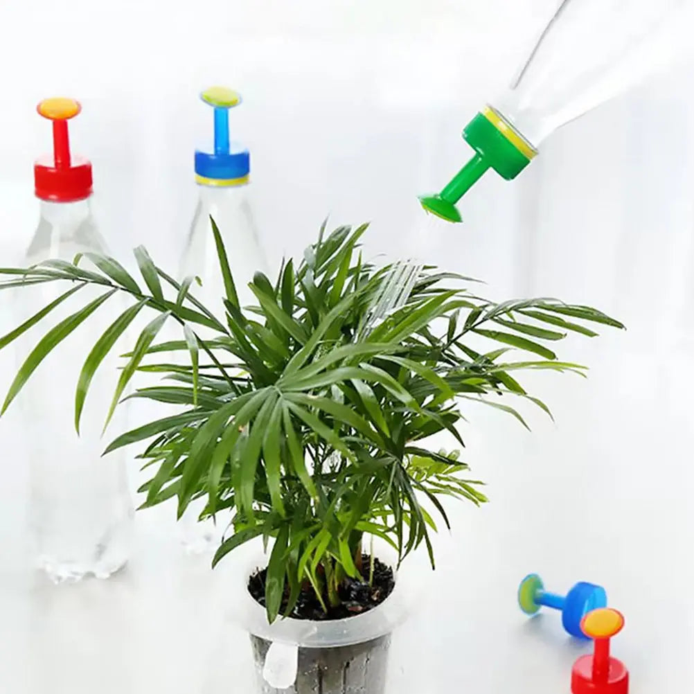 10Pcs Garden Watering Sprinkler Nozzle for Plastic Bottles Portable Mini Watering Cap Reusable Eco Friendly Plant Care Tool