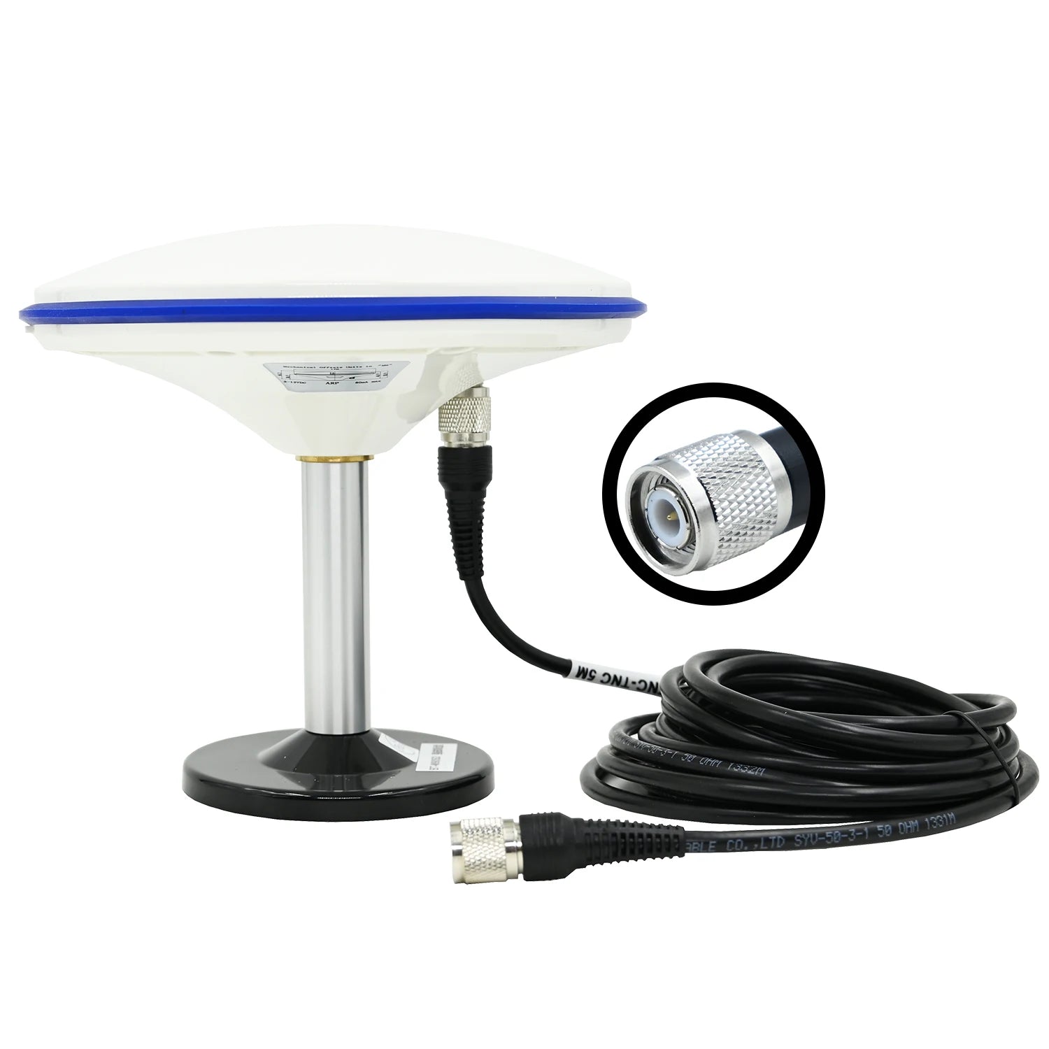 QUESCAN 40dB HG-GOYH7061 RTK GPS GNSS Antenna L1 L2 L-band 1575.42MHz 1227.6MHz GPS Antenna for Agricultural Surveying  CORS