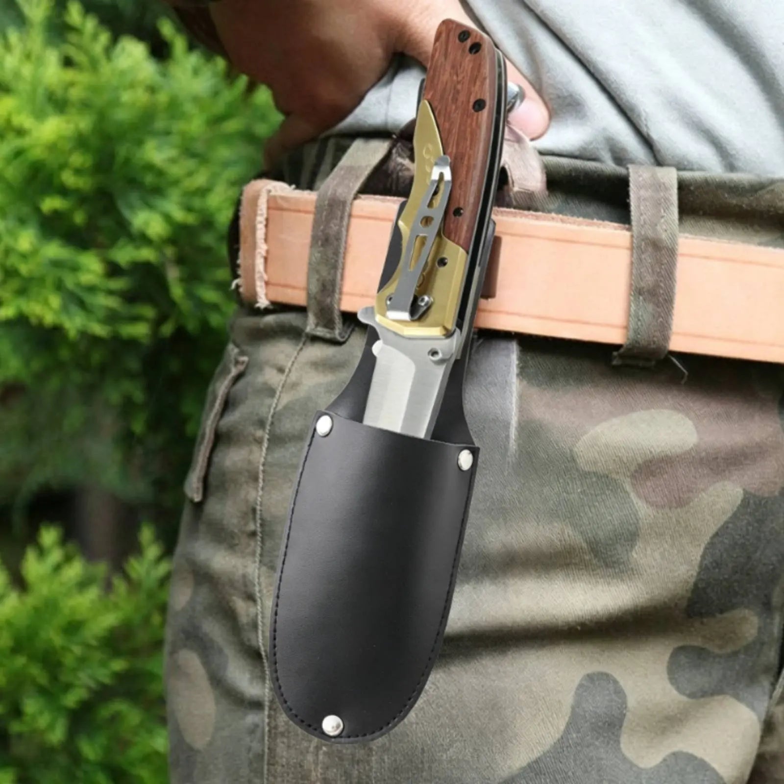 Pruning Shear Sheath Belt Hang Garden Shear Sheath Garden Pruner Sheath Shielded Tool Storage Long-Lasting for Gardeners