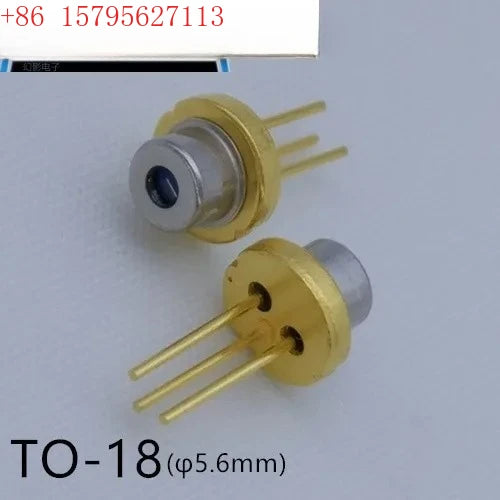 10pcs  670nm5mw Laser Diode N-type 5.6mm Laser Diode Semiconductor Red SLD1121