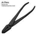 VOUIU 5-Piece Bonsai Tool SetKnob Cutter Concave Cutter Wire Cutter Jin Pliers Bonsai Scissors