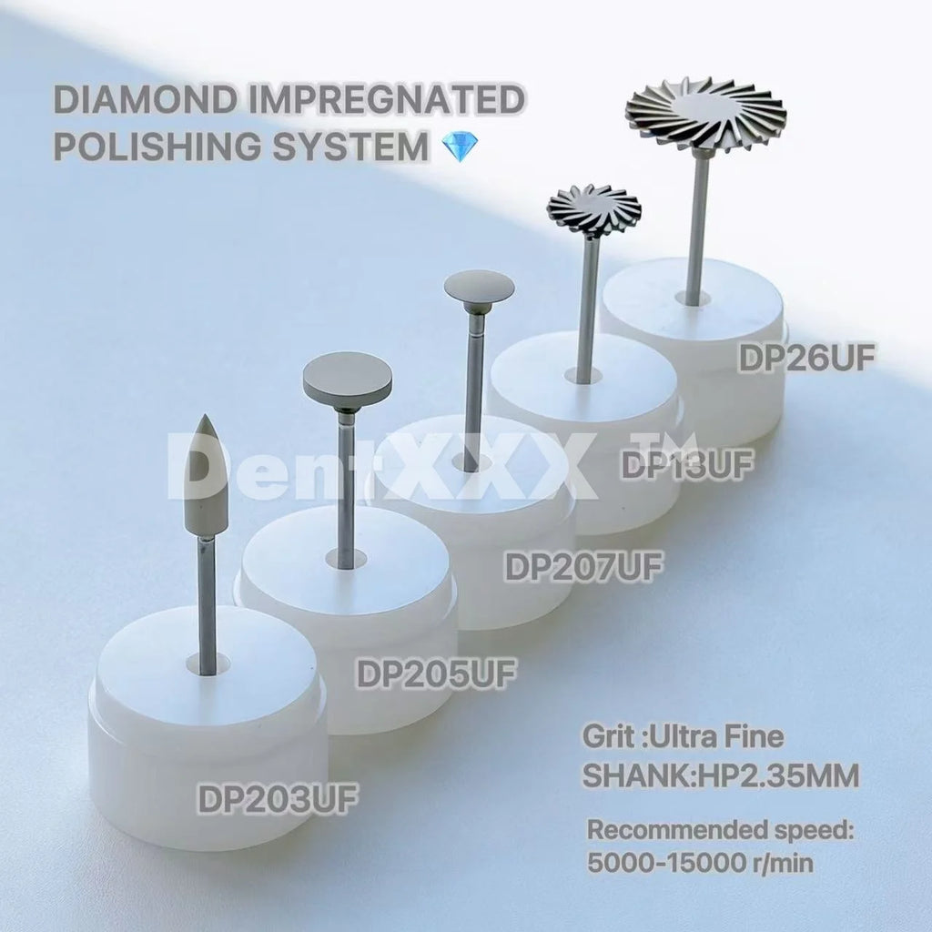 Grit UITRA-FINE Diamond Polishing Head Diamond Impregnated Polishing System 2.35MM   FOR FINISHING AND POLISHING