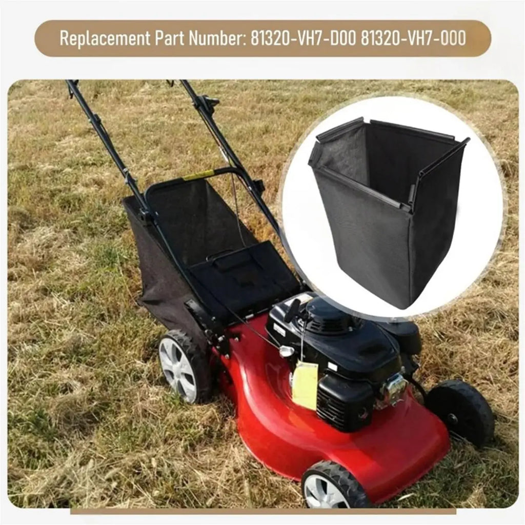 Lawn Mower Bag 81320-VH7-D00 Fabric Grass Bag for HD HRX217 K1-K6 HMAA HXAA HYAA HZAA VKAA[No Framework Included] [Y31A Hut]