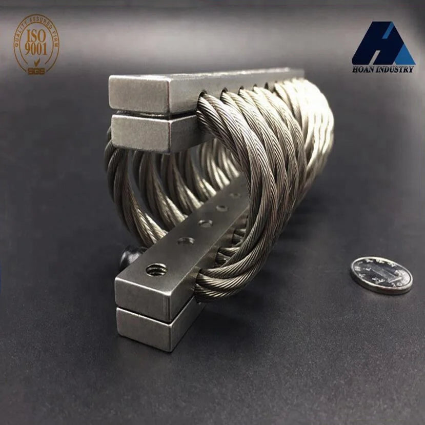 Sensor Antenna Launcher Engine Aerospace Trailer Shock Vibration Insulation JGX-0648D-33A Stainless Steel Wire Rope Isolator