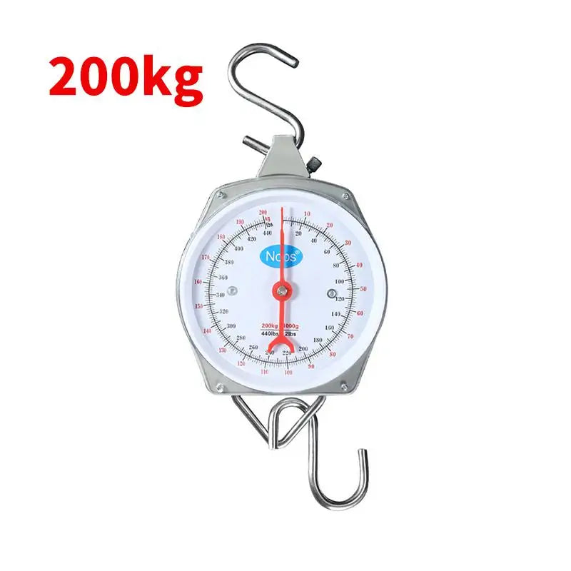 The Hook Type Mechanical Pointer Scale With Spring Dial Is Suitable For Weighing Purposes In Kitchens Fishing Hunting Etc