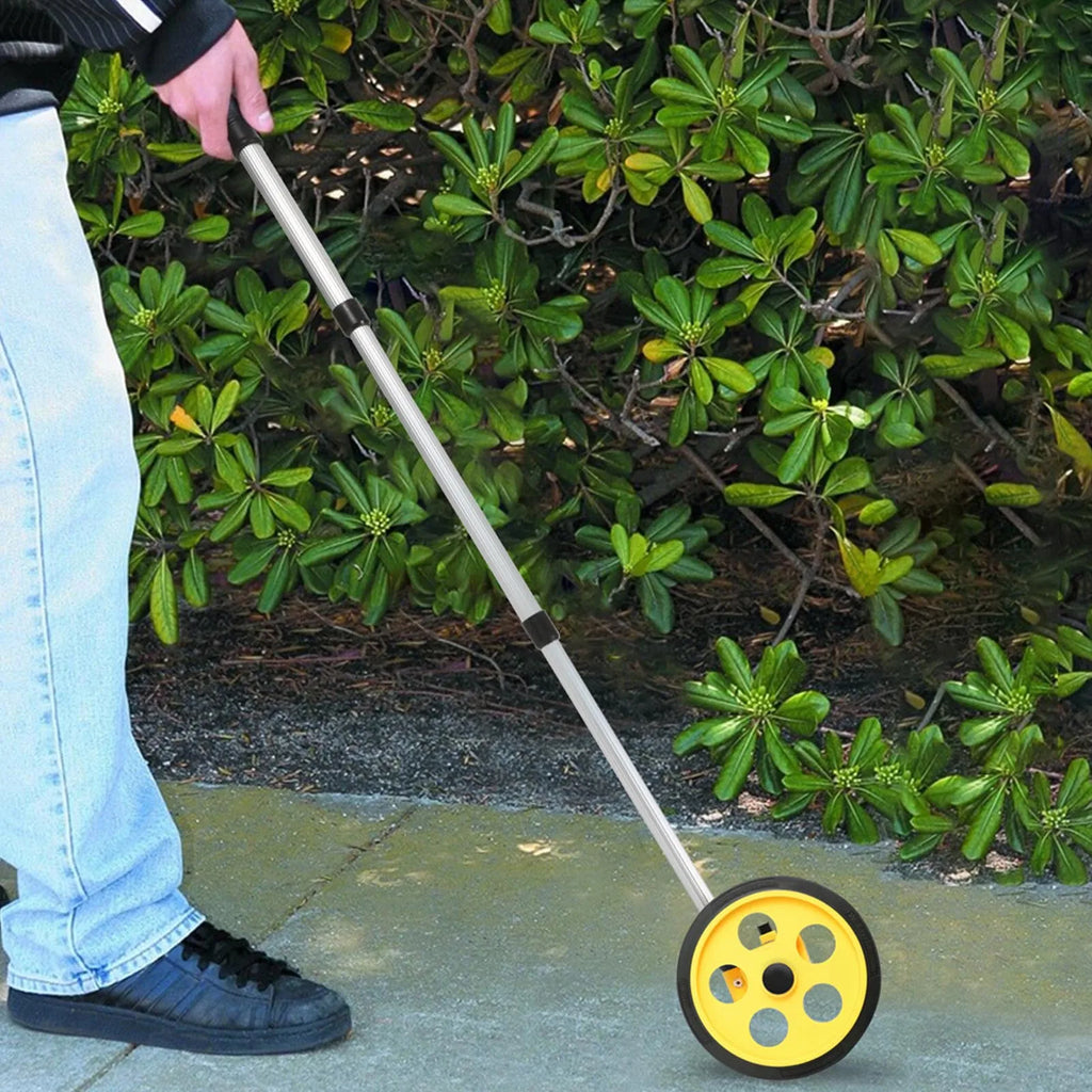 Distance Measuring Wheel Measuring Wheel Extendable Accurate Portable Metric Distance Rolling Measurement Wheel for Construction