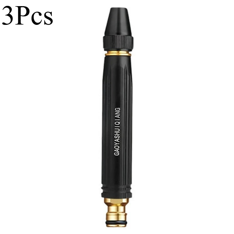3Pcs Adjustable Metal High-Pressure Turbo Nozzle for Pressure Washer, Durable Metal Construction, Fit for All Pressure Washers