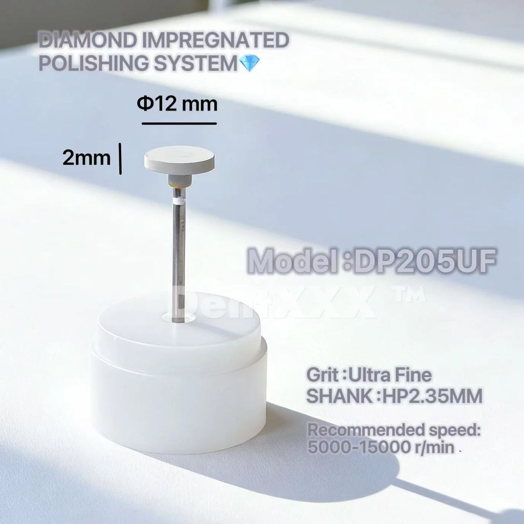 Grit UITRA-FINE Diamond Polishing Head Diamond Impregnated Polishing System 2.35MM   FOR FINISHING AND POLISHING