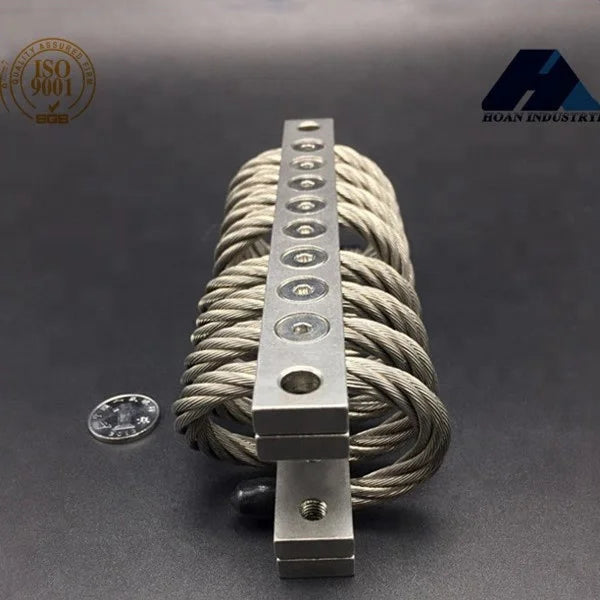 Sensor Antenna Launcher Engine Aerospace Trailer Shock Vibration Insulation JGX-0648D-33A Stainless Steel Wire Rope Isolator