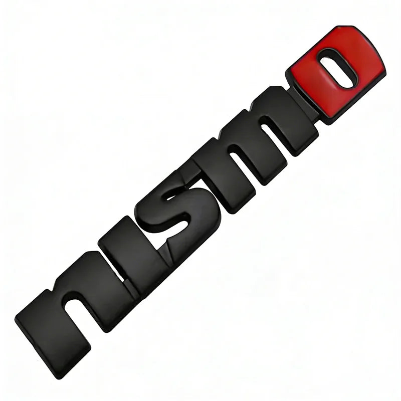 1pcs ABS Car Body Emblem Trunk Badge Sticker Decoration For Nismo Nissans Tiida Teana Skyline Juke X-trail Almera Qashqai Goods