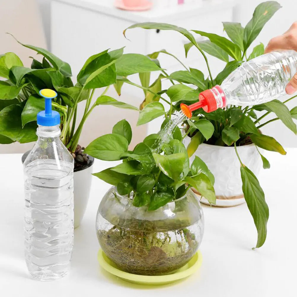 10Pcs Garden Watering Sprinkler Nozzle for Plastic Bottles Portable Mini Watering Cap Reusable Eco Friendly Plant Care Tool