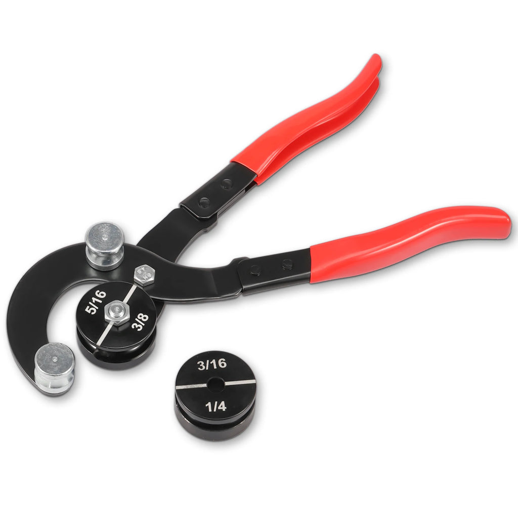 Tube Bender Pliers 3/16 inch 1/4 inch 5/16 inch 3/8 inch Brake Line Bender Versatile Pipe Bender Tool Efficient Tubing Bender