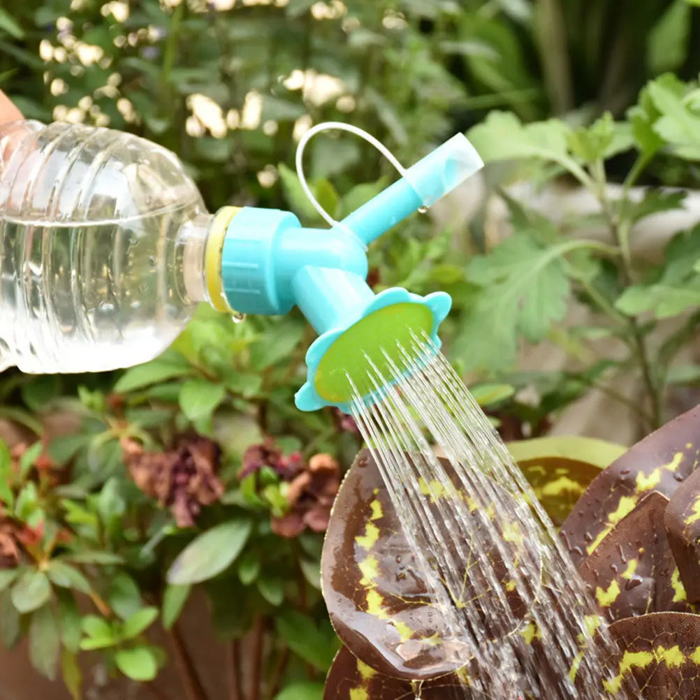6Pcs Multipurpose Plastic Watering Pot Sprinkler Nozzles Flower Watering Tool Portable Garden Sprayer Accessories