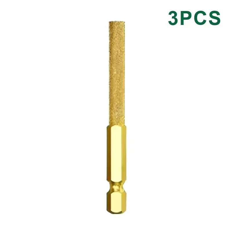 3/7pcs Grinding Head Tile Rotary File Polishing Head For Iron, Stainless Steel, Ceramic, Tile, Fits Drill