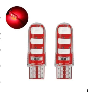 10pcs LED T10 Strobe Lights Car Lamp W5W Canbus Flashing Signal Bulbs For Car Width Light Stroboscopic Clearance Indicator 12V