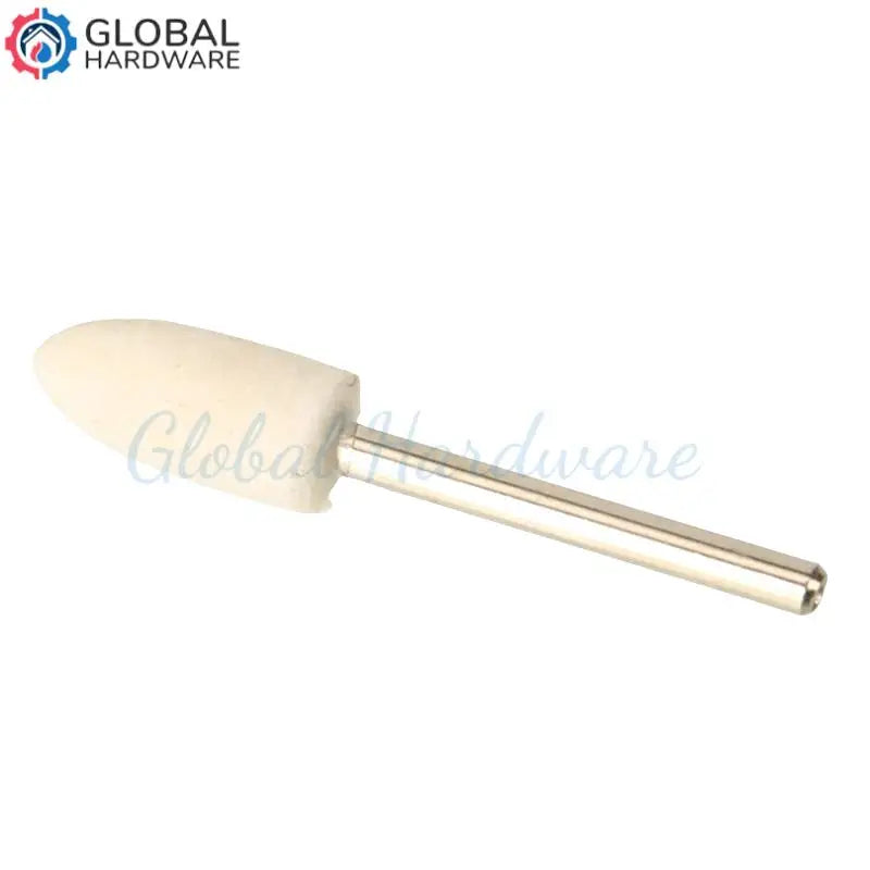 Wool Felt Mounted Polishing Buffing Wheel 3mm Shank for Grinder Drill Rotary Tools Grit 8mm