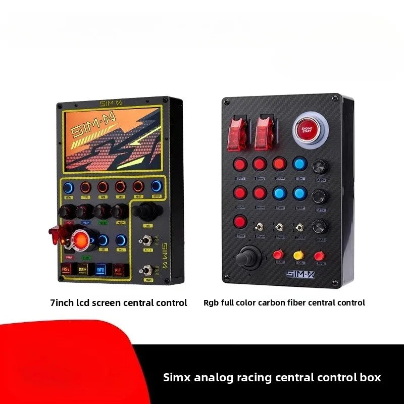 Racing Simulation Control Box Controller Multi-Function Control Button Box for Fanatec Thrustmaster emulator central for SIMAGIC