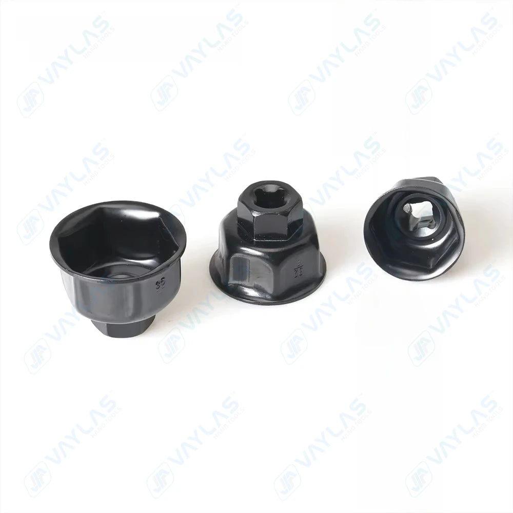 Oil Filter Wrench Cap Housing Removal Tool 6 Flutes 27MM 32MM 36MM 1/2" DRIVE