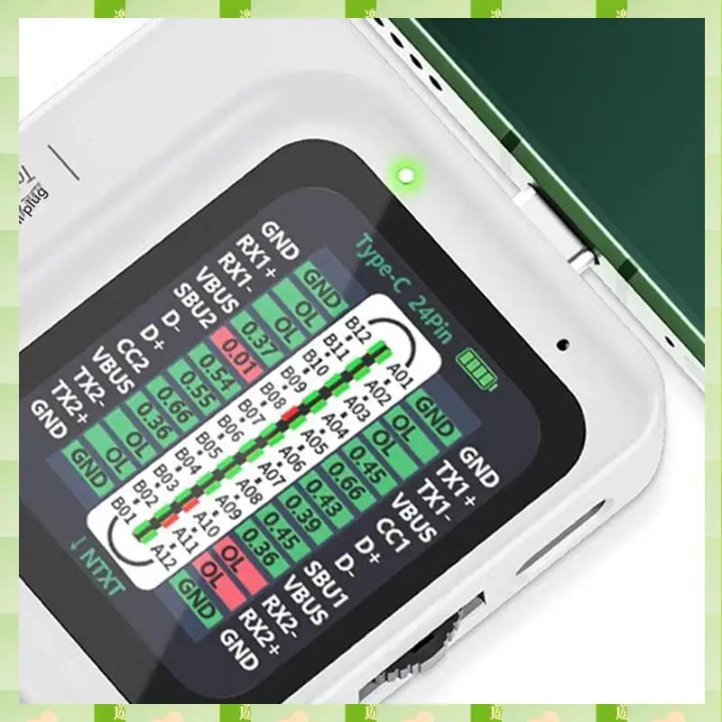 2025 TNS360 Mobile Phone Tail Plug Comprehensive Detector 30V~5A Automatic Scanning Detection 3-In-1 For IOS TEYE-C,TNS360 Mobil
