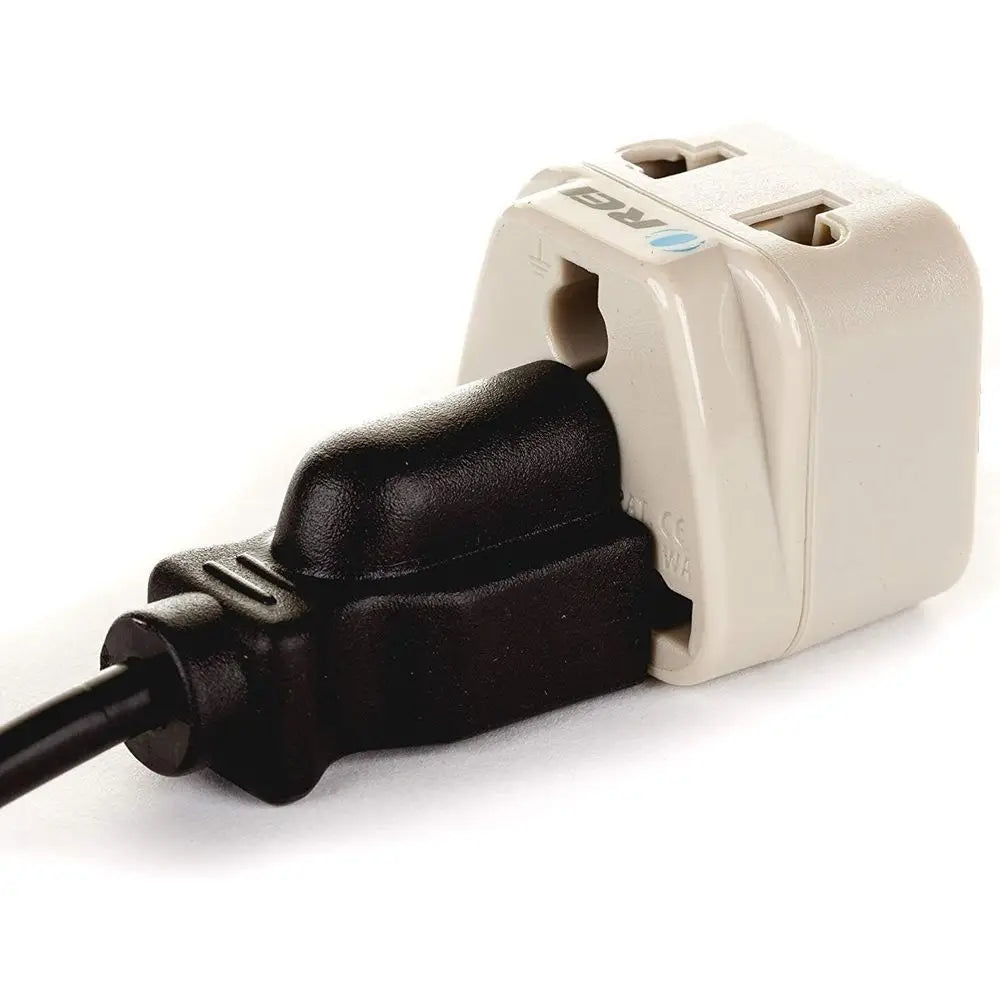 Universal 2-in-1 Type J Travel Adapter Plug Set - CE & RoHS Certified - 300 Pack for US to Switzerland