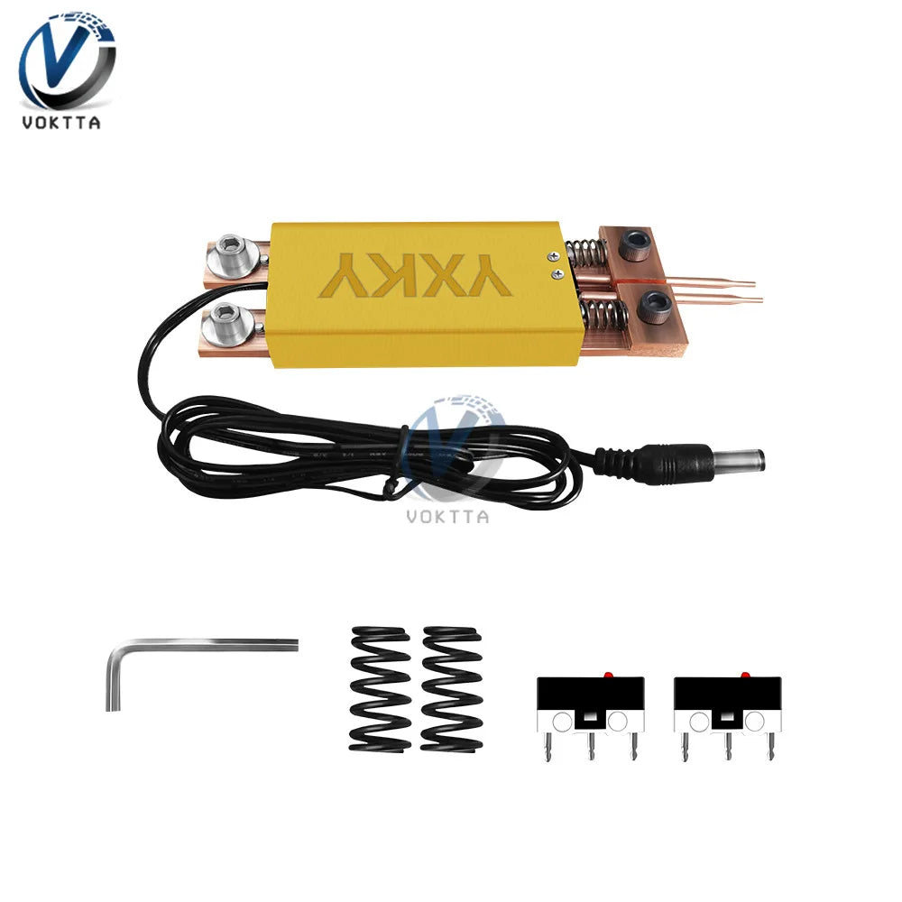 18650 Battery Spot Welding Pen 4-12V Integrated Welder Hand-held with Automatic Trigger Double Springs Spot Welder Machine